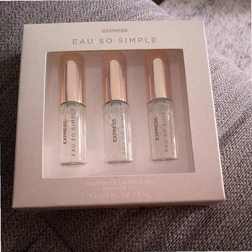 Express EAU SO SIMPLE Fragrance Layering 3 Pc Set (0.17x3) rollerball Perfume